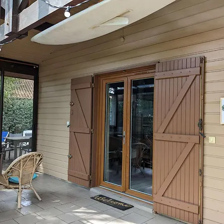 Villa Charmante Maison En Bois 9 Couchages Proche Biscarrosse